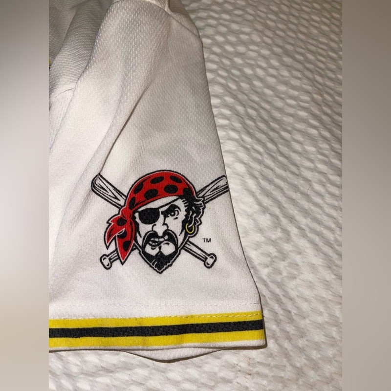 White Pittsburgh Pirates Baseball Jersey Size XL gallery