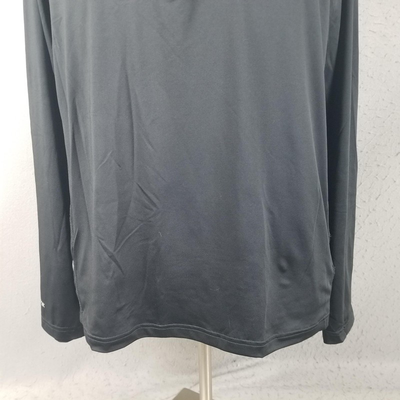 Habit Pullover Mens Large Black 1/4 Zip Solar-Factor Fishing Long Sleeve gallery