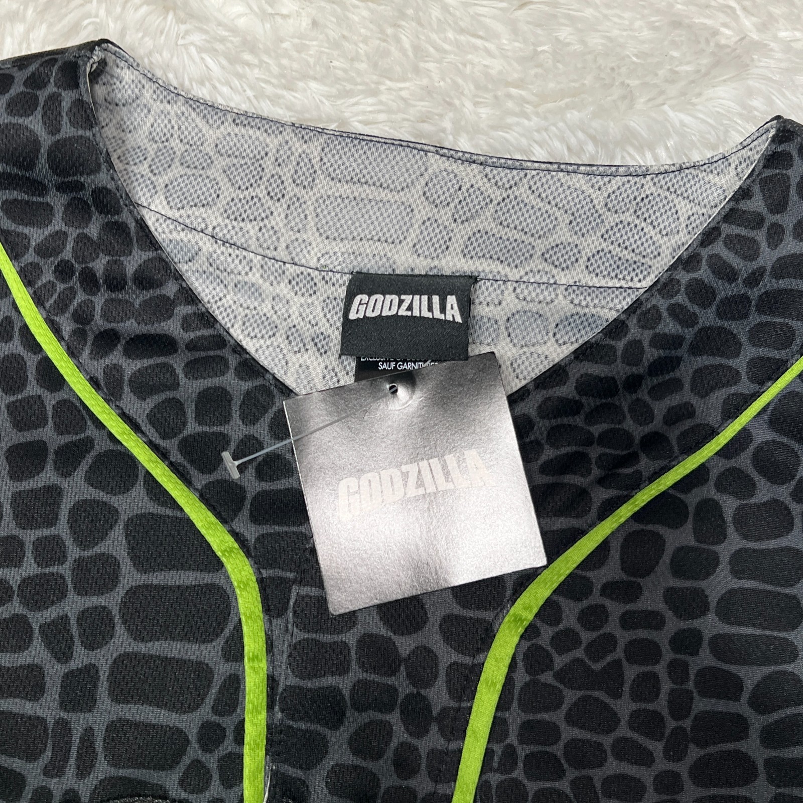 GODZILLA BASEBALL JERSEY KAIJU MONSTER SHIRT BOXLUNCH gallery