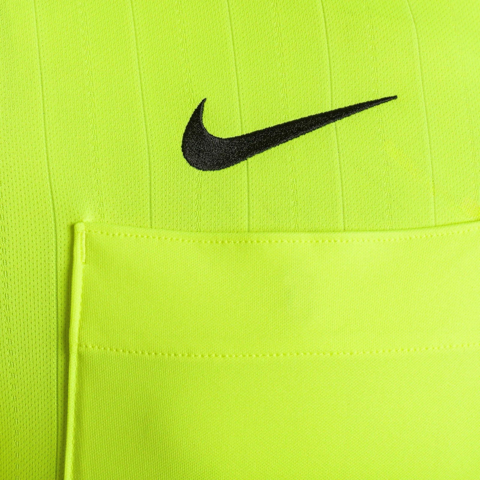 Men's Nike Dri-FIT Referee II Volt/Black Shirt Size LARGE gallery
