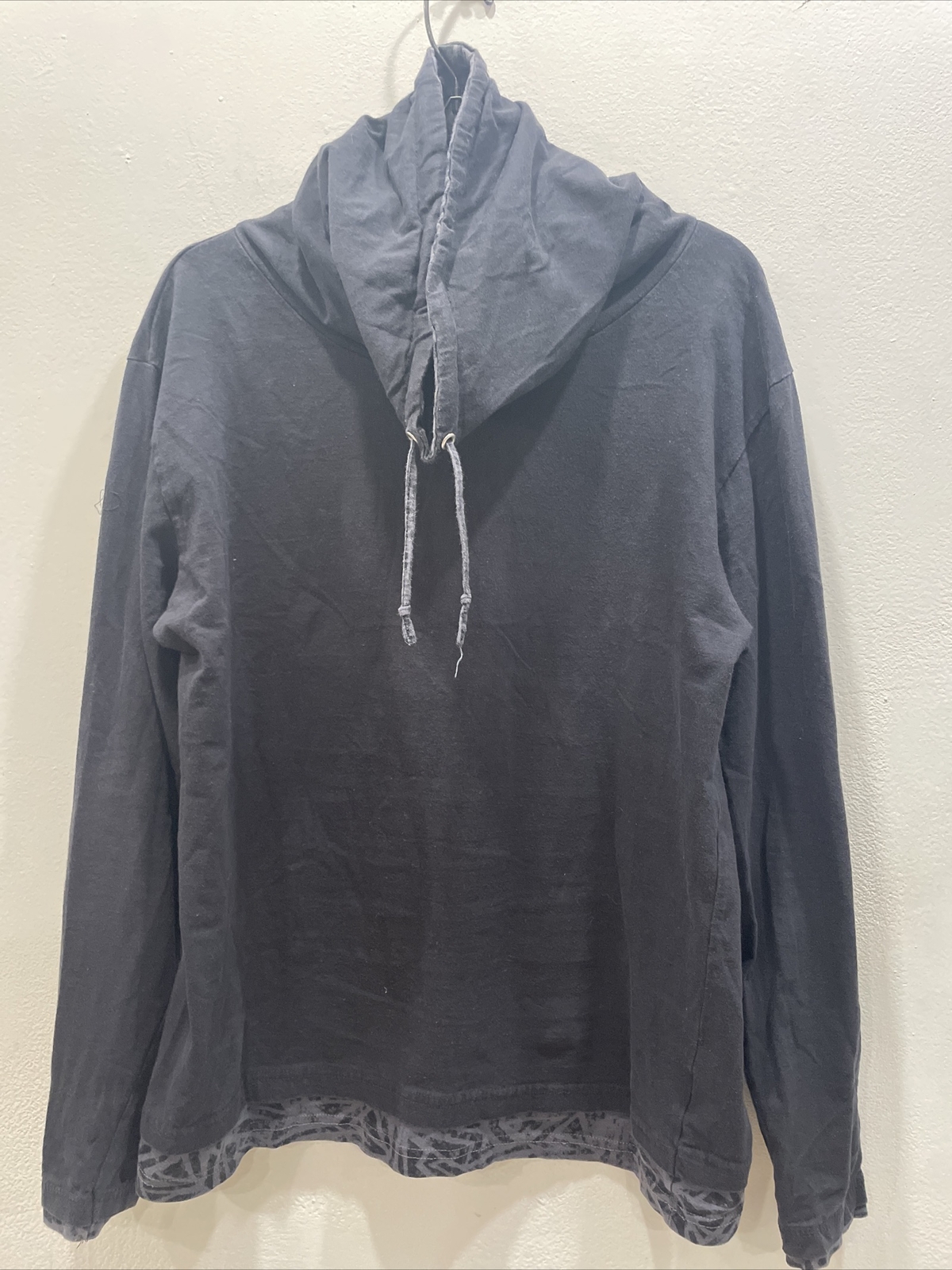 Mc Squared Mens Long Sleeve Oversized Turtleneck Mens Size Large Black gallery
