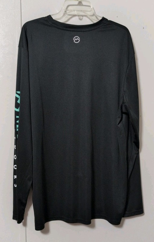 Magellan Outdoors Men's Size 2XL Fish Gear Long Sleeve Classic Fit Shirt Black gallery