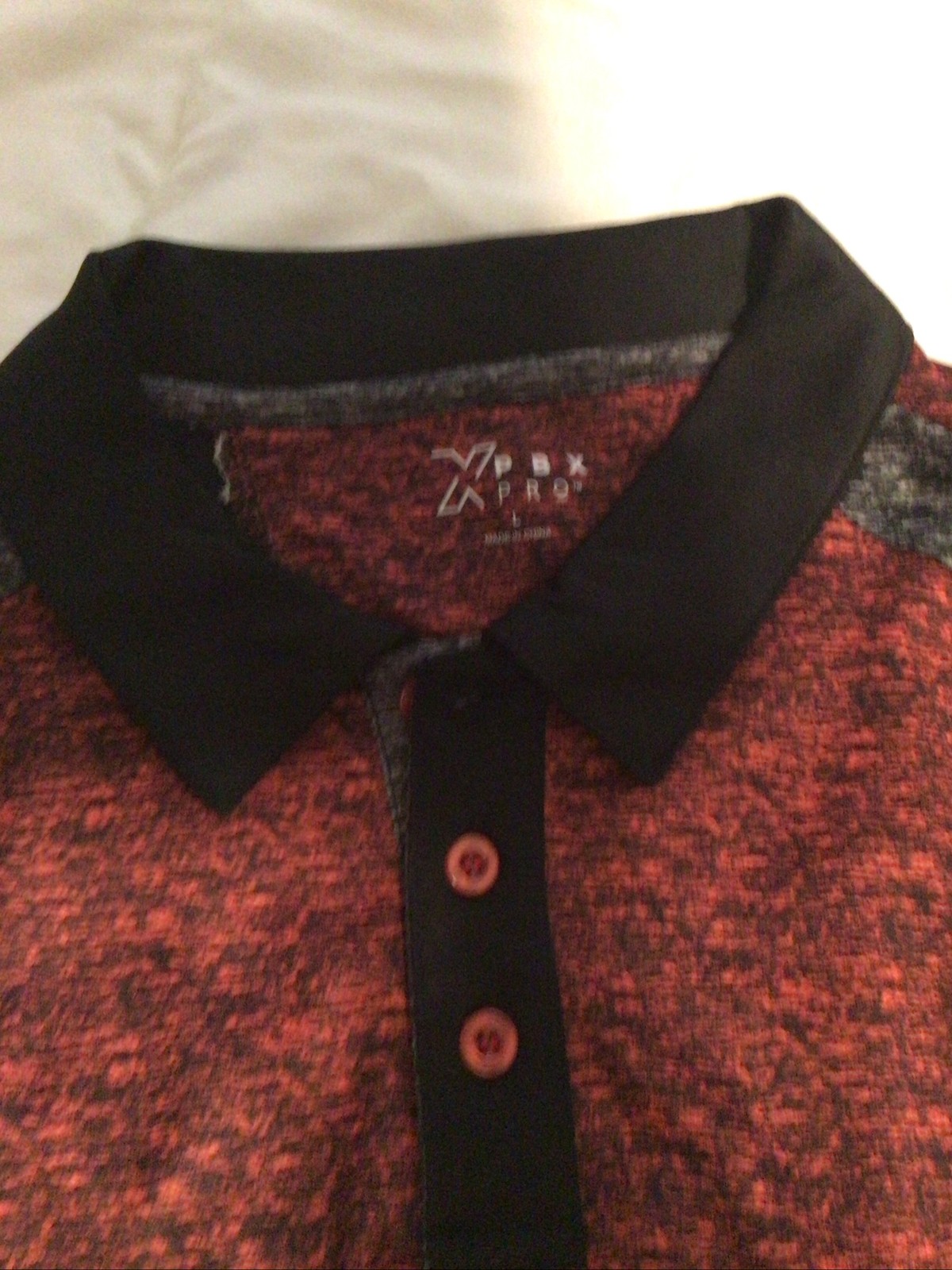 PBX pro Men’s Golf Shirt Sz Large gallery