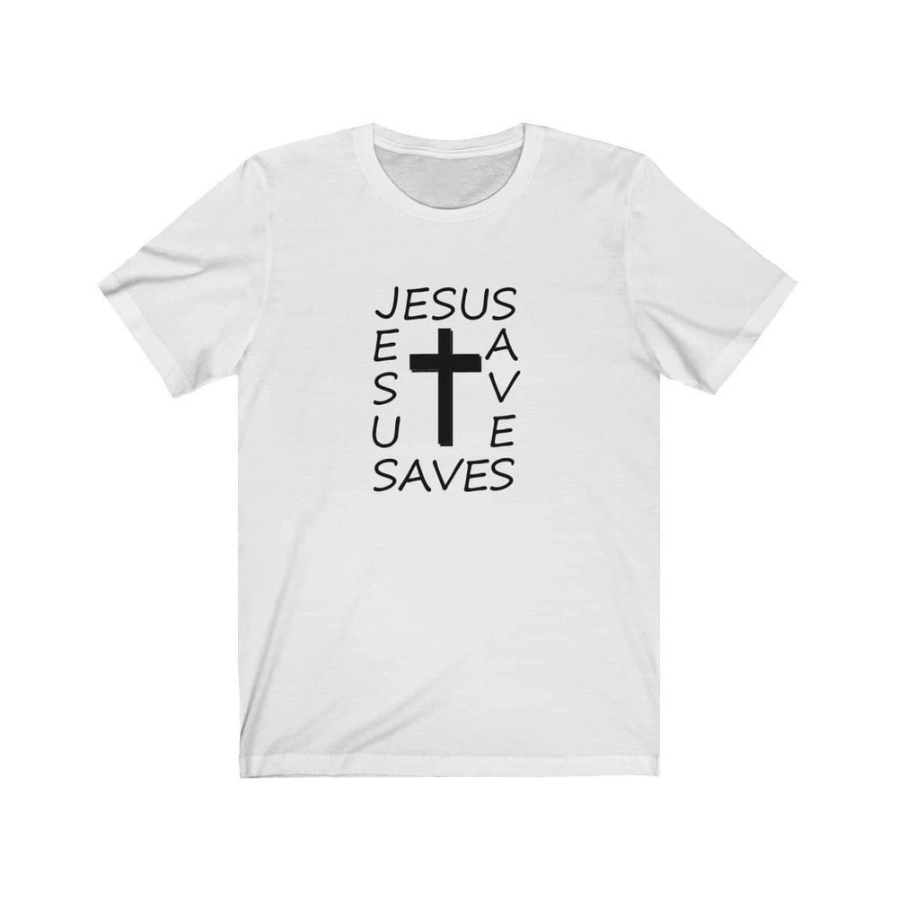 Bella & Canvas Short Sleeve Tee "Jesus Saves"