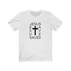 Bella & Canvas Short Sleeve Tee “Jesus Saves”