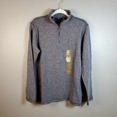 Men’s Gap 1/2 Zip Pullover Grey NWT Size Medium MSRP: $59.95