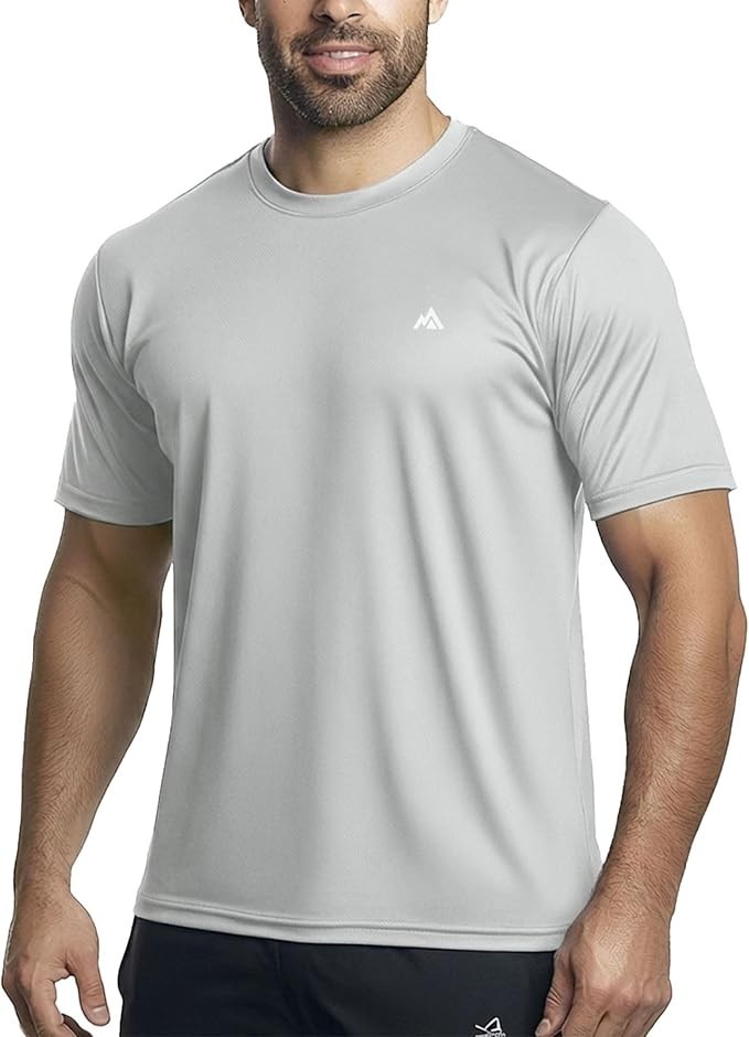 Gear Glacier Men Instant Cooling Quick Dry Workout Shirt White Size XL NWT