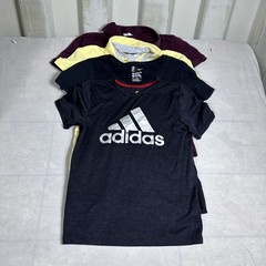 Adidas Nike Tommy Hilfiger Lacoste Mens Tee & Polo Shirt Multicolor Lot Of 4