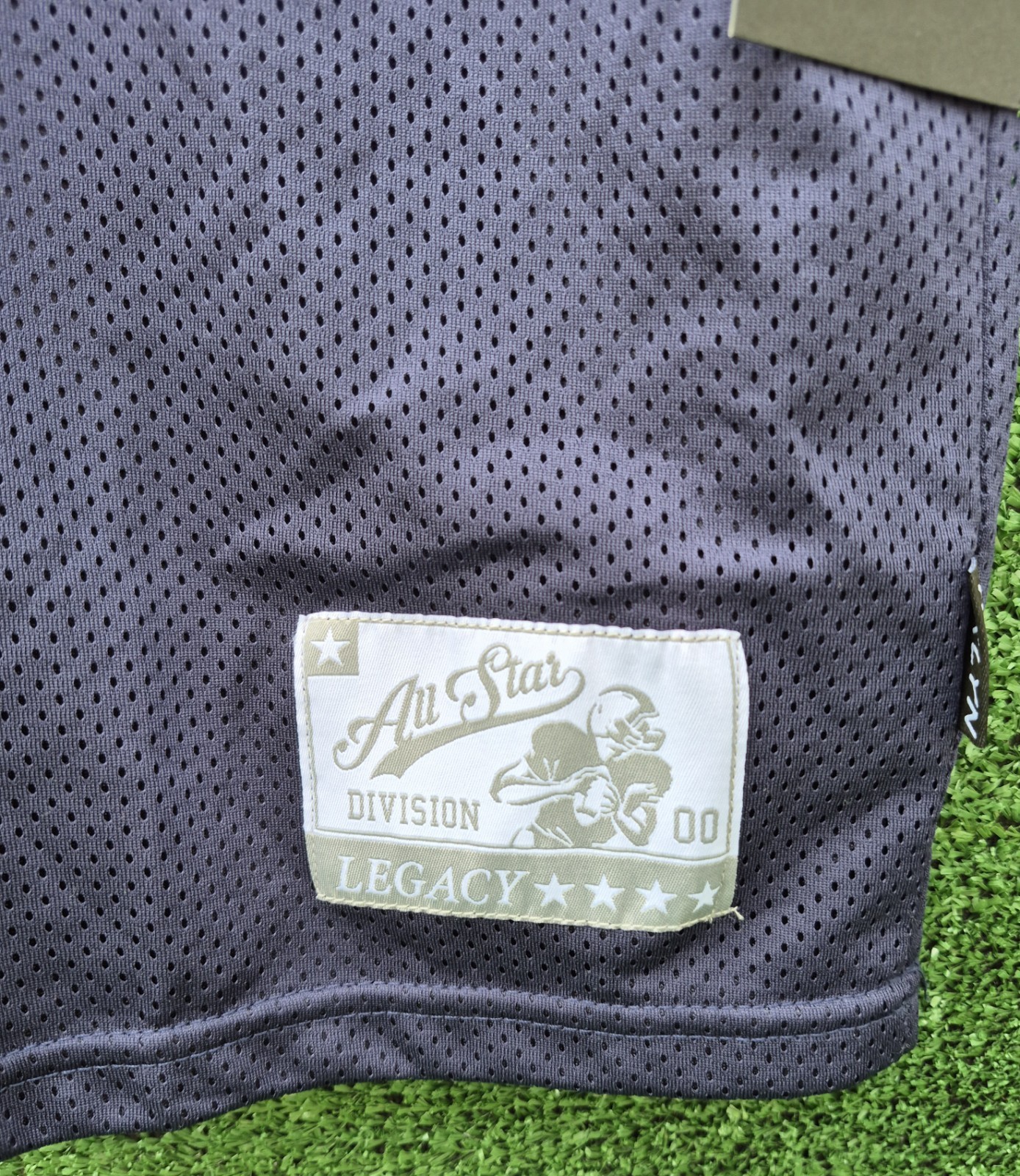 NWT Brooklyn Cloth All Star Mesh Football Jersey Men's Size M Navy Blue gallery
