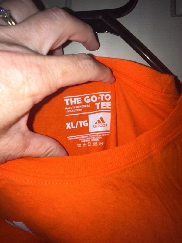 Adidas New York Islanders Hockey Club Long Sleeve T-Shirt Orange XL gallery