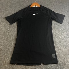Nike Pro Compression Shirt Mens Extra Large Black Marathon Stretch Gym Fitted