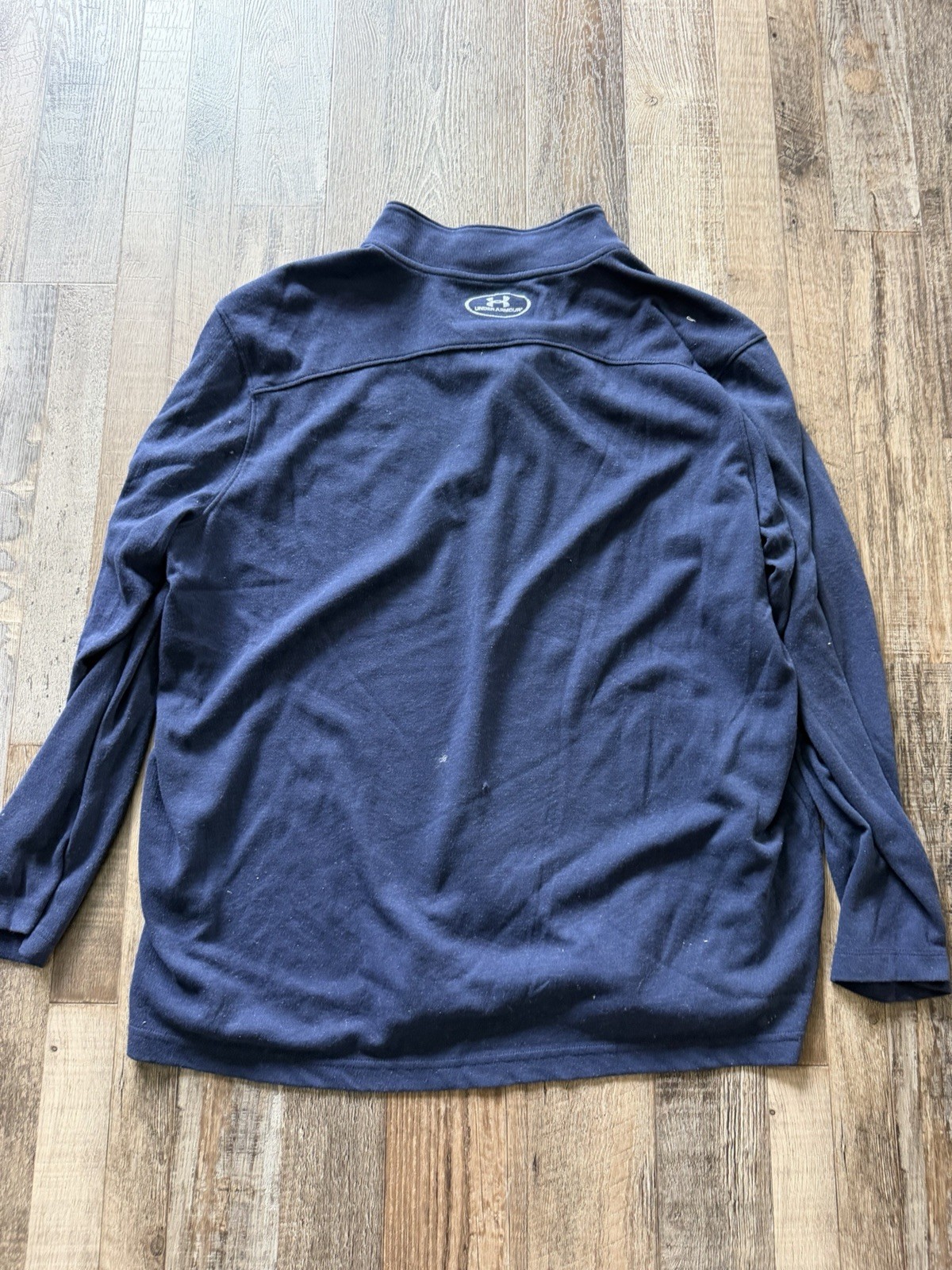 Men’s XL Under Armour Quarter Zip Shirt Blue gallery