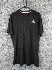 Adidas Men’s AEROREADY FreeLift Pro Tennis Shirt Black HB9143270 Mens Size L NWT