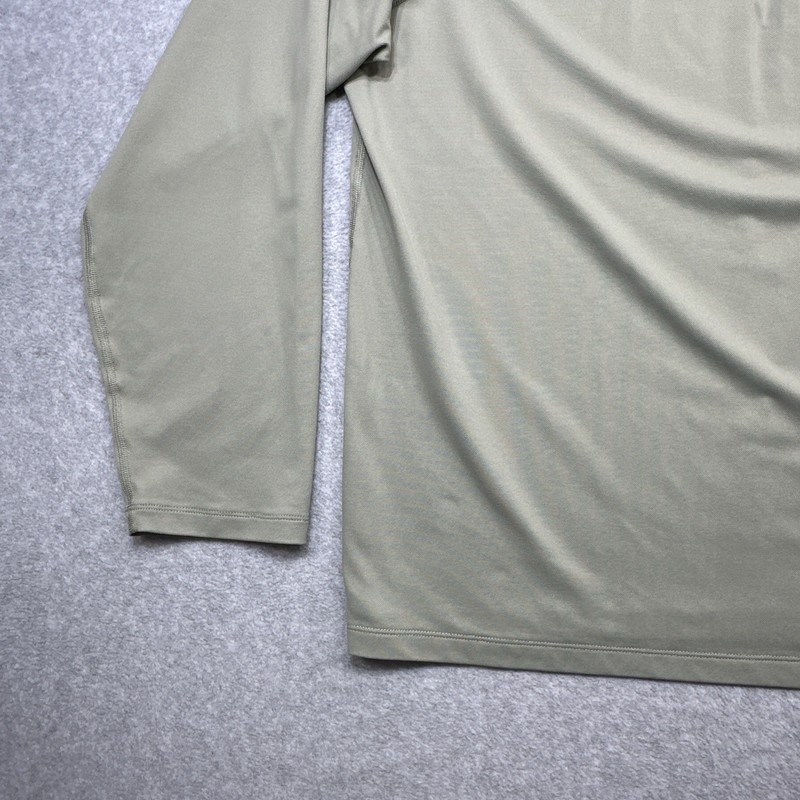 Rhone Performance Session 1/4 Zip Pullover XXL Beige Stretch Golf Training Gym gallery
