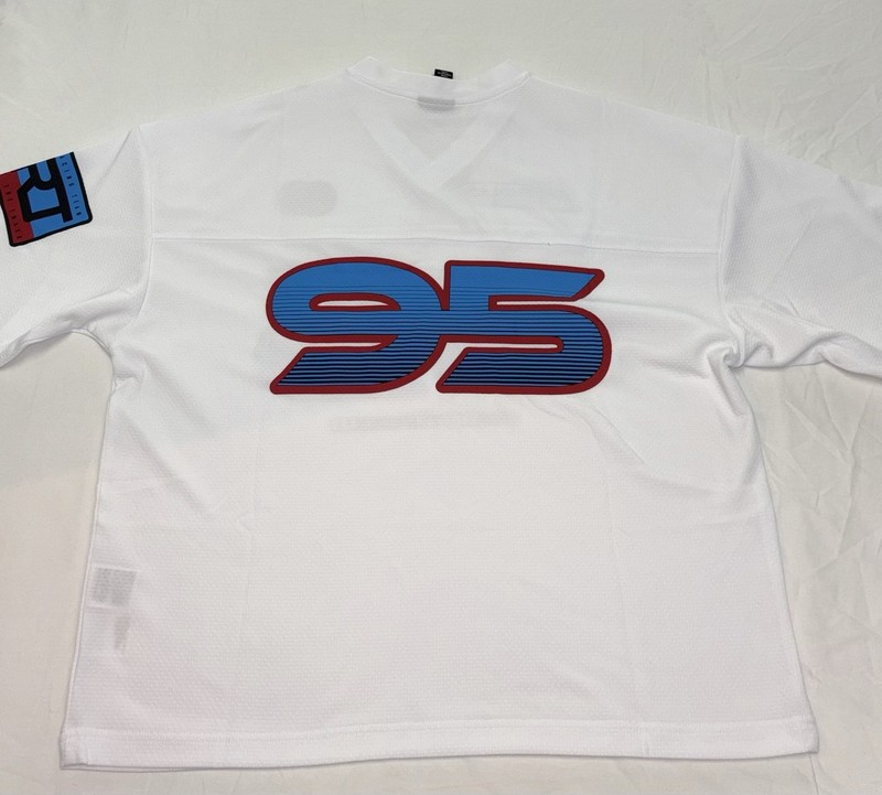 H&M OVERSIZED-FIT TXRT MESH T-SHIRT Size Large gallery