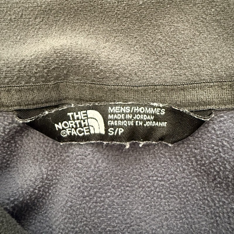 The North Face Activewear 1/4 Zip Pullover Mens Small Blue Cinder Print NF0A37JV gallery