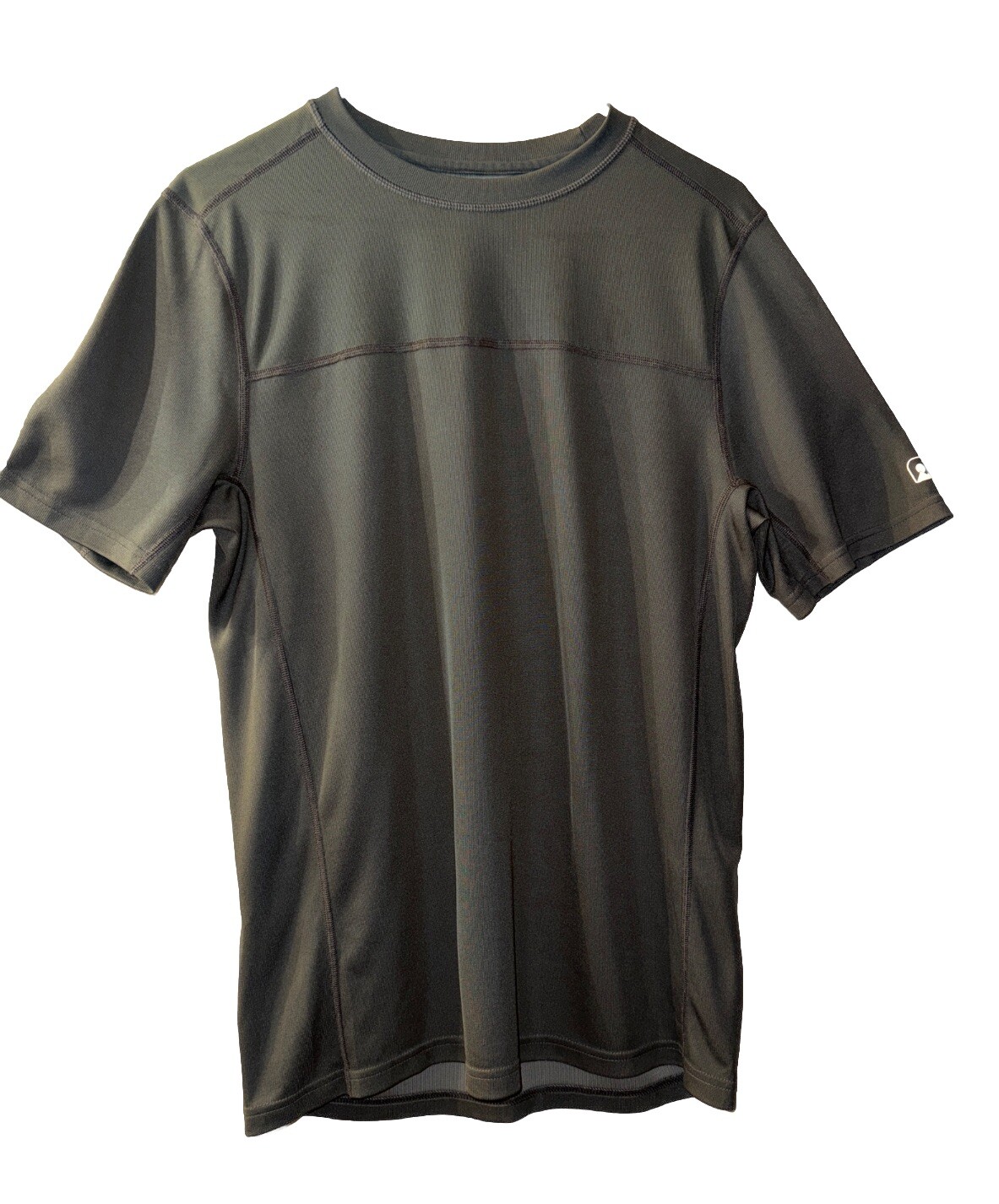 Eastern Mountain Sports Mens Techwick T Shirt Short Sleeve Gray Hiking Men’s S gallery