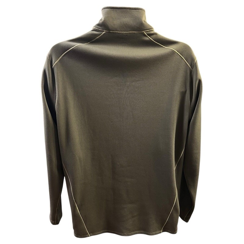 Eddie Bauer Sport Quarter Zip Pullover Dark Grey Active Fit Outdoor Performance gallery