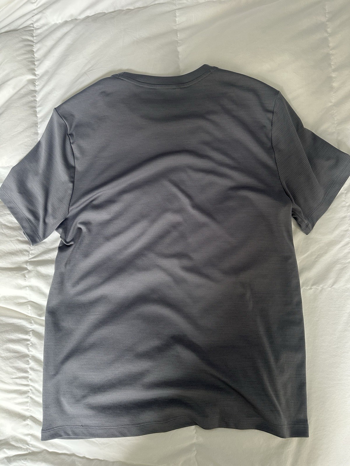 Men’s Short Sleeve Training Tee - Heathered Grey - Size Large gallery