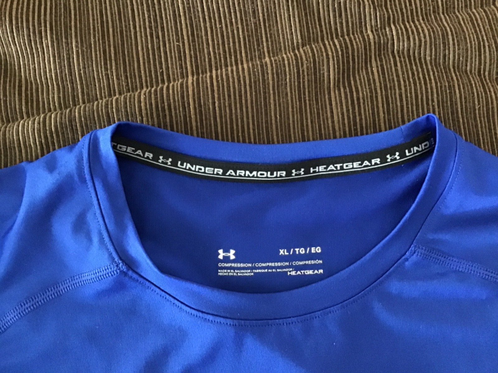 Under Armour Heat Gear Compression Shirts set of 3 Red, Black, Blue gallery