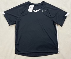 Nike Stock Elite Short Sleeve Lacrosse Jersey Men’s Large Black DO8821-012 New