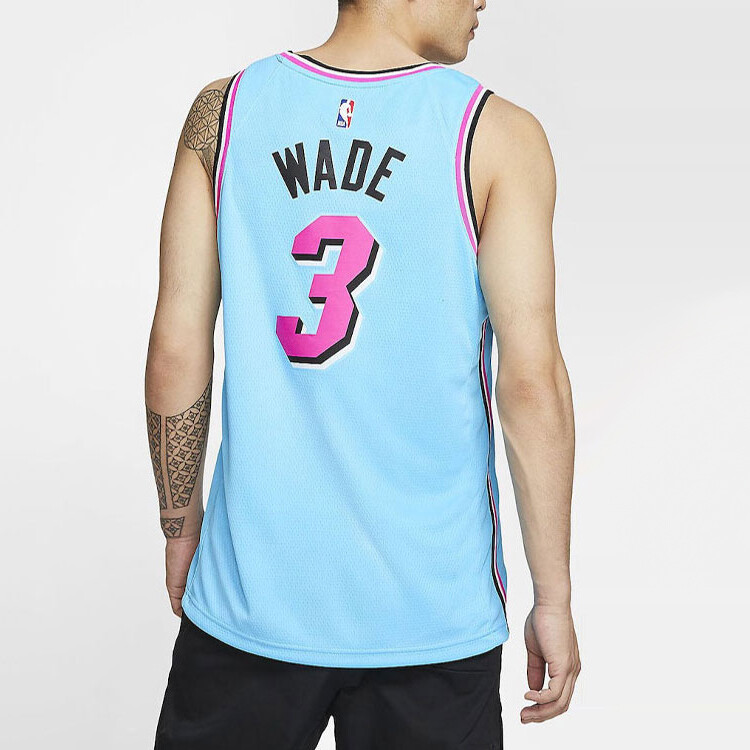 Nike Miami Heat Dwyane Wade 3 City Edition Fan Jersey 2019-2020 Season gallery