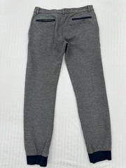 Imperial Boys Grey Fleece Joggers Tapered Size Regular Drawstring