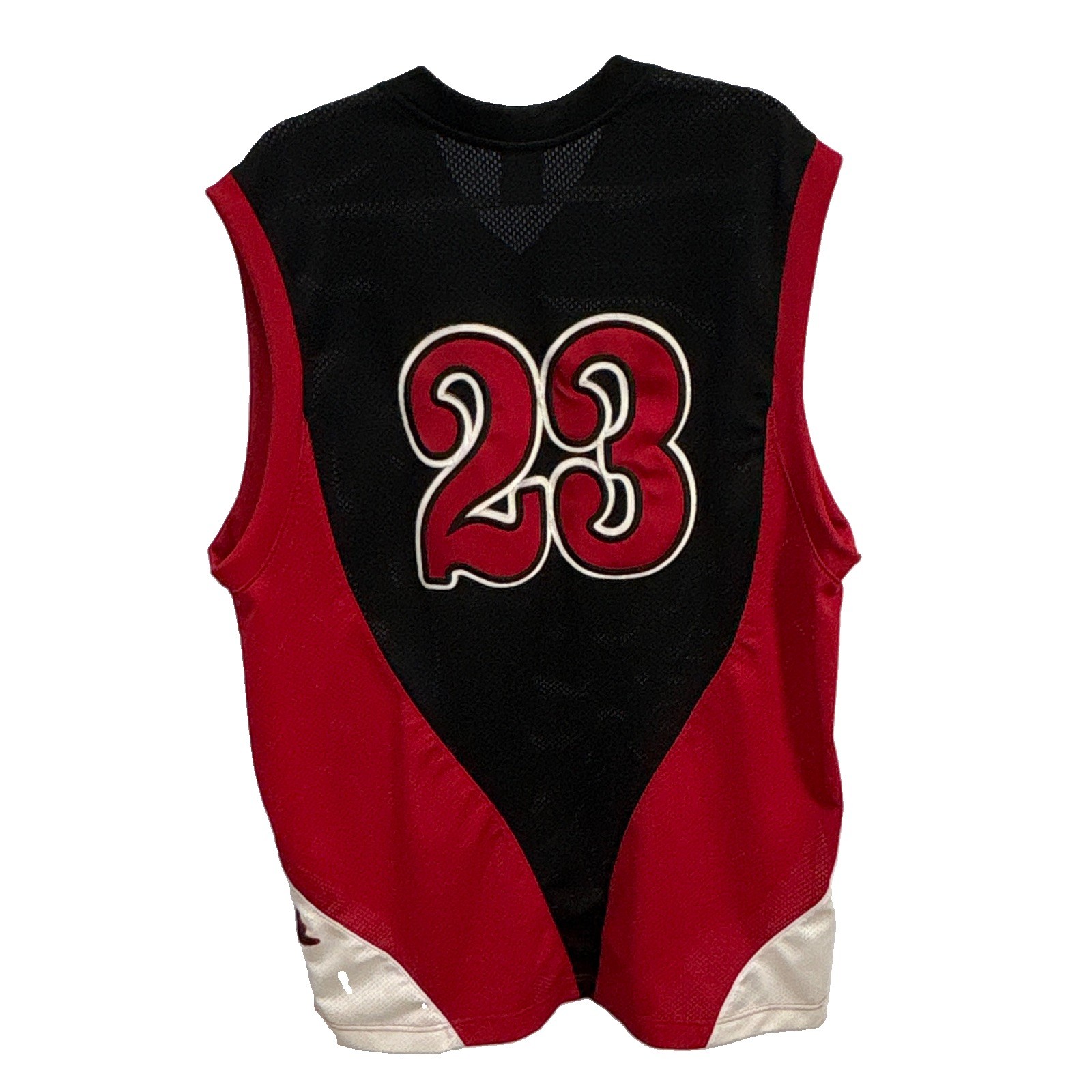 Jordan Men’s L Mesh Basketball Jersey Tank V-Neck Colorblock Breathable gallery
