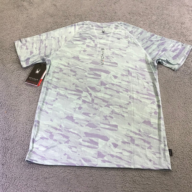 Spyder Shirt Mens Medium Swim Rash Guard Shirt Digital Camo UPF 30 Surf asdsa gallery