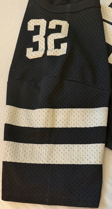 Vintage NEW Pro Shop Marcus Allen Black#32 Mesh Football Jersey L Made USA NWOT gallery