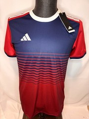 Adidas Aeroready Jersey Shirt Men’s Size S Blue & Red USA Soccer