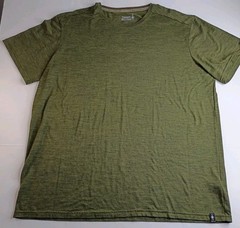 Smartwool Shirt Mens 2XL Green Merino 150 Base Layer Vented Outdoor Hiking