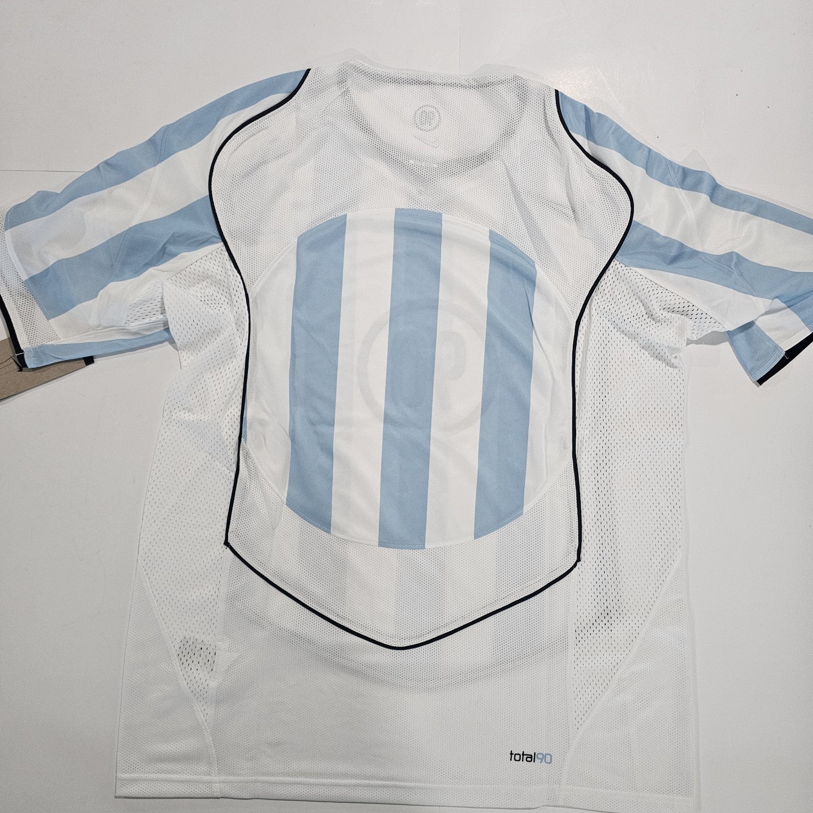 Nike Total 90 Dri-Fit Jersey Psychic Blue/White Argentina Men's Size Medium NEW gallery
