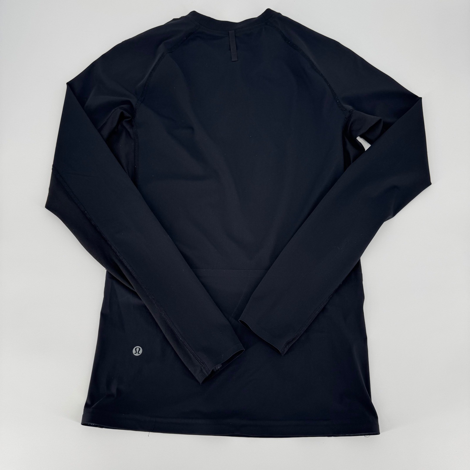 Lululemon Men's Black Compression Long Sleeve Base Layer Athletic Shirt Small gallery