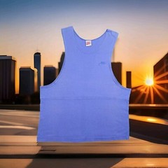 Vintage Nike Shirt Medium Blue Tank Top Basketball Mens Womens Muscle Shirt