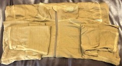 USMC FROG Grid Fleece Thermal Pullover – Marine Corps Issue – Made in USA