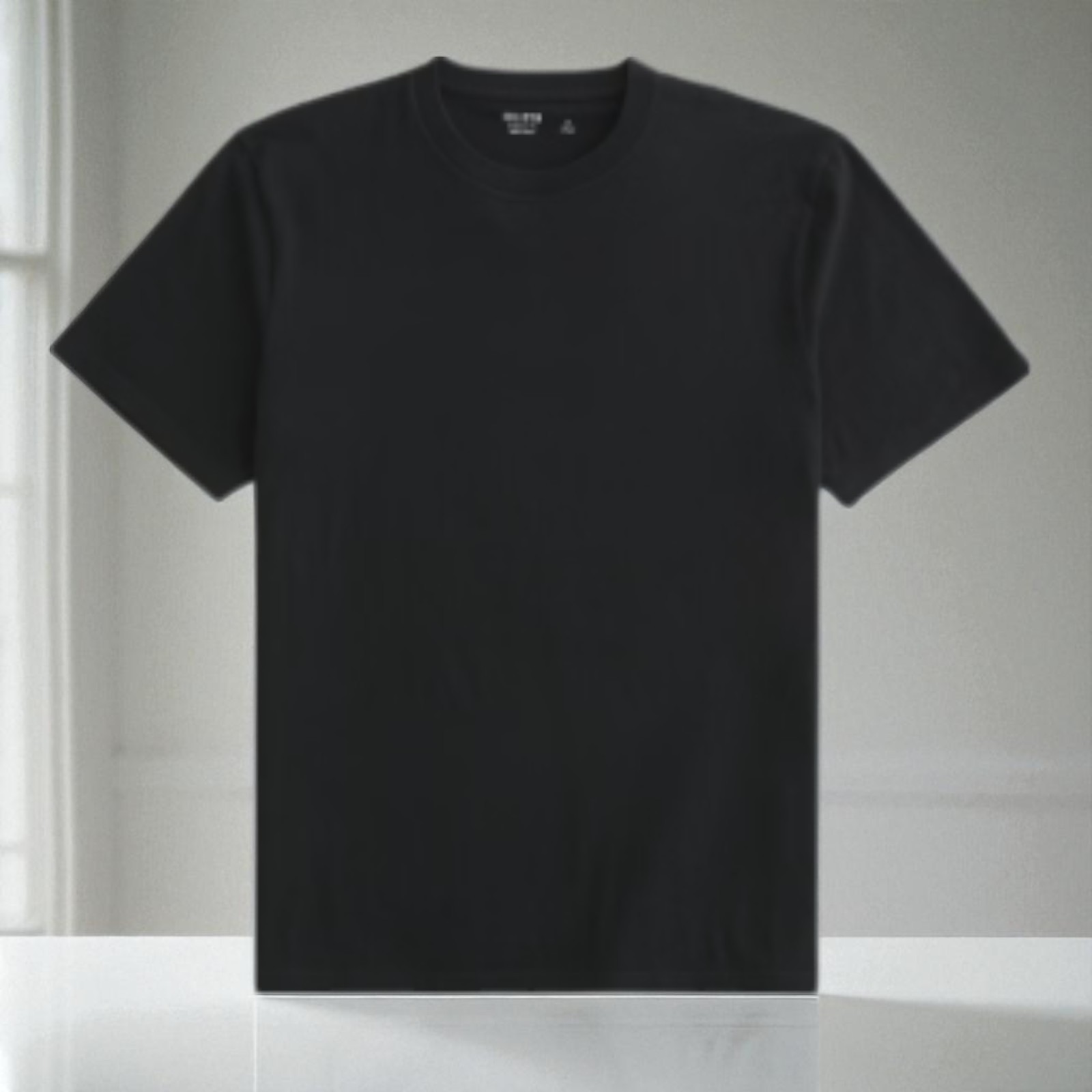 Hollister Shirt Men's Black Cooling Tee Athletic Basic Performance NEW gallery