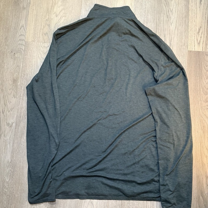 Vuori Ease Performance Half Zip 2.0 Pullover Mens XL Charcoal Heather V221 gallery