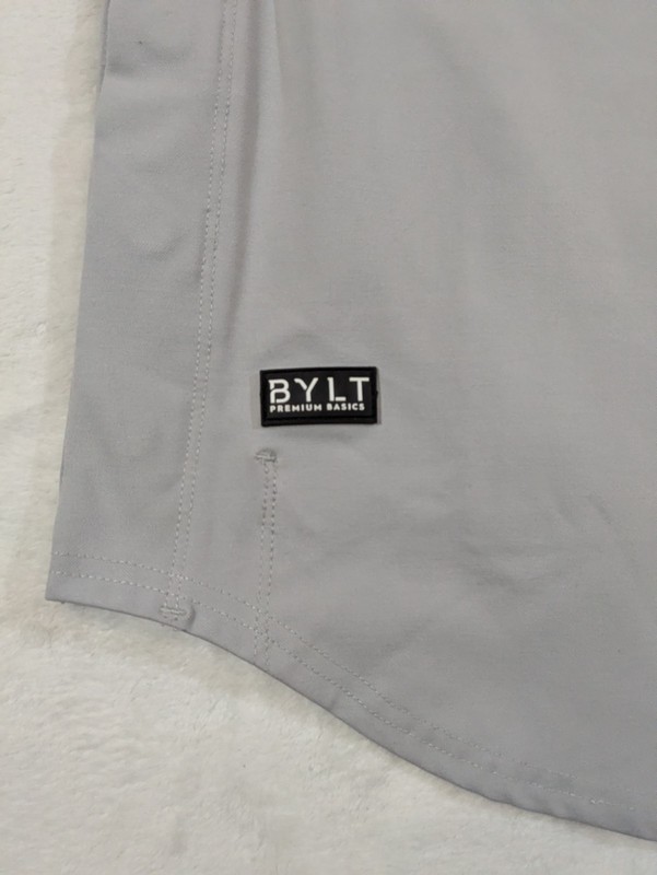 BYLT Jacket Mens Medium Gray Elite Fairway Drop Cut Pullover Outdoor Hiking A2* gallery
