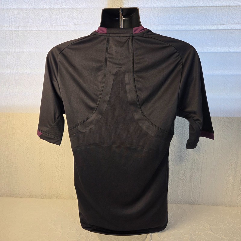 Adidas Referee 12 Short Sleeve Jersey ~ Black / Purple Men's Size S NWT gallery