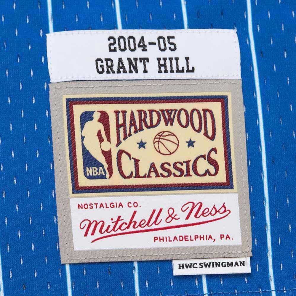 MENS MITCHELL & NESS NBA BLUE ALTERNATE JERSEY MAGIC 2004 GRANT HILL gallery