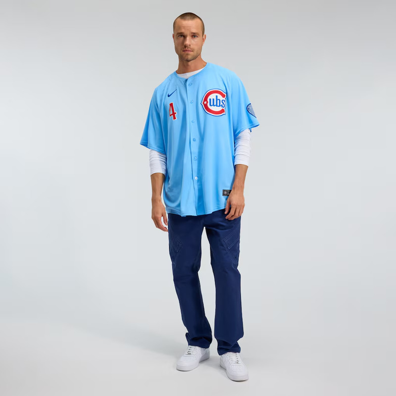 Nike Pete Crow-Armstrong Chicago Cubs Alternate Limited Player Jersey Light Blue gallery