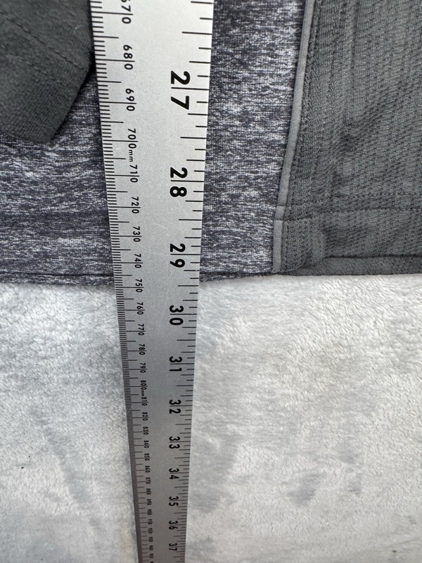 Lululemon Long Sleeve Shirt Athletic Tech Run Gray Red Men’s See Measurements gallery