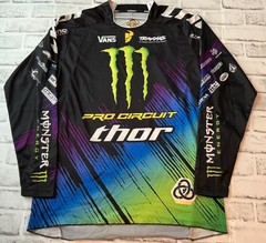 Thor Phase Monster Energy Motocross Pro Circuit Racing Jersey Mens Size S/M