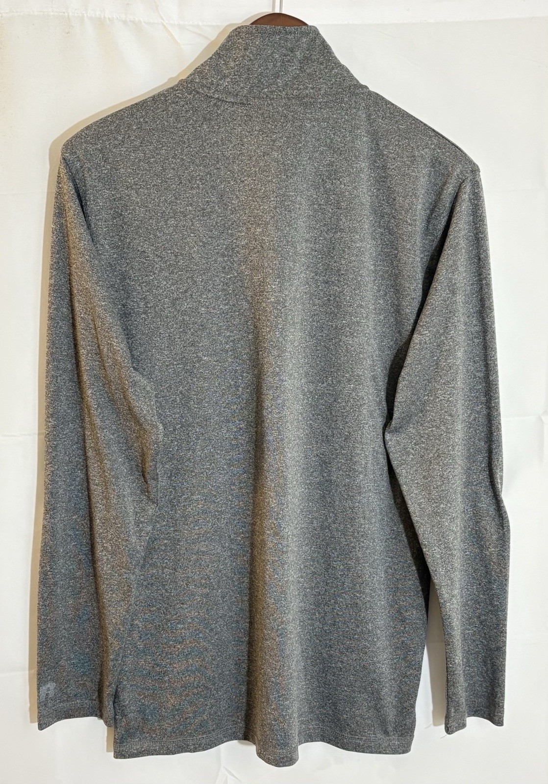 Penn State Nittany Lions Men's Small Russell Athletic Gray 1/4 Zip Pullover Top gallery