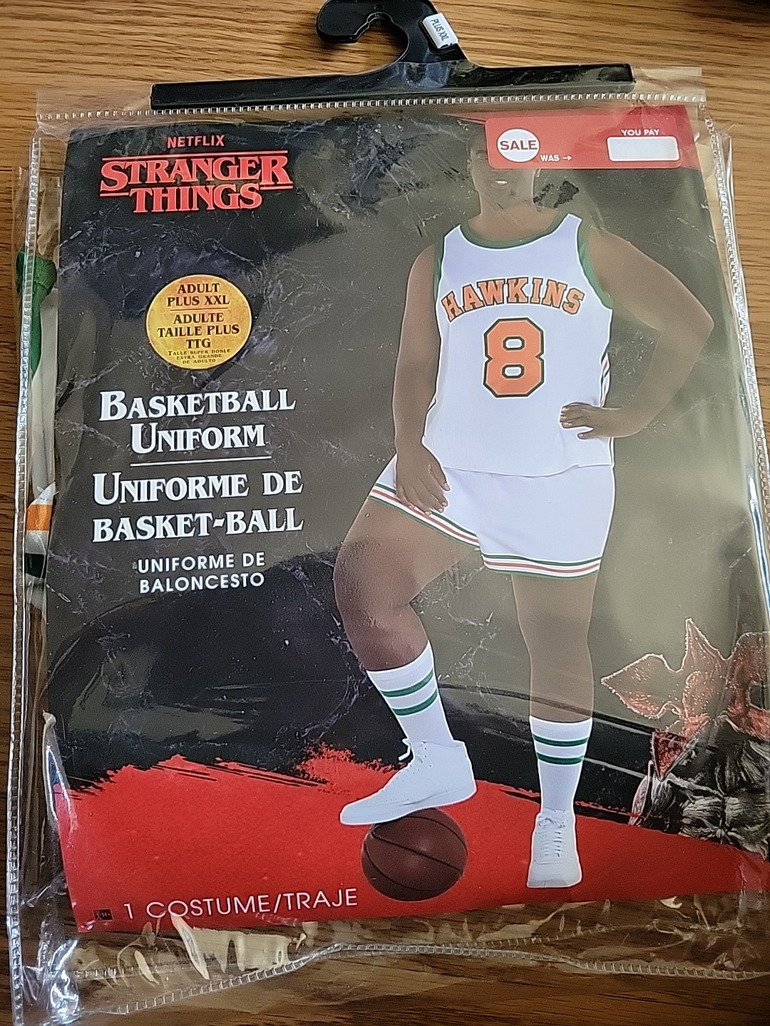 Netflix Stranger Things Basketball Uniform Hawkins High School Number 8 Adult... gallery