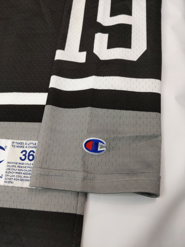Vintage 90's CHAMPION #19 Lightweight Polyester Jersey Size Men's Small EUC! gallery