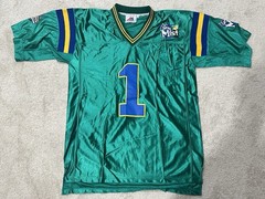 Sierra Mist #1 NFL Pro Bowl Hawaii 2003 Authentic Athletic Green Jersey Mens XL