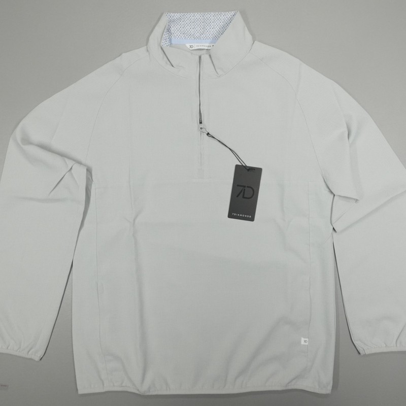 7 Diamonds Oxygenate 1/4 Zip Pullover Size M Anti-Odor Quick Dry Stretch Vapor gallery