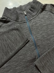 Lululemon Metal Vent Tech 1/4 Zip Men’s Dark Gray Reflective Size Large EUC!